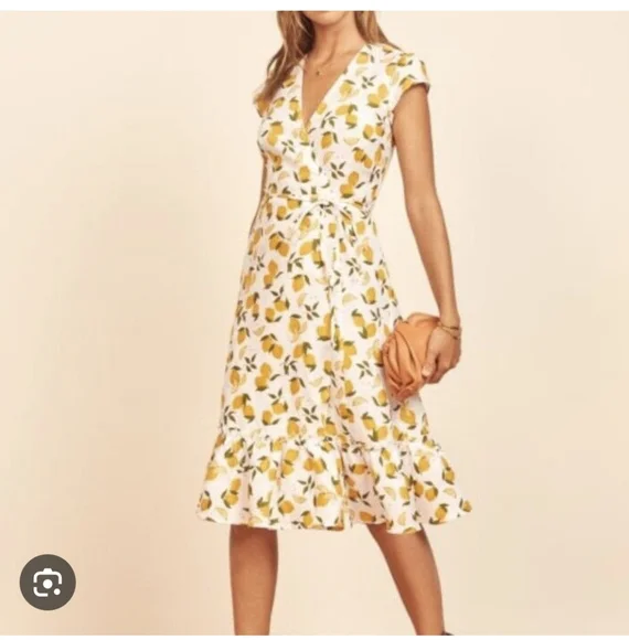 Reformation | Dresses | Reformation Lemon Print Dress | Poshmark Reformation | Dresses | Reformation Lemon Print Dress | Poshmark